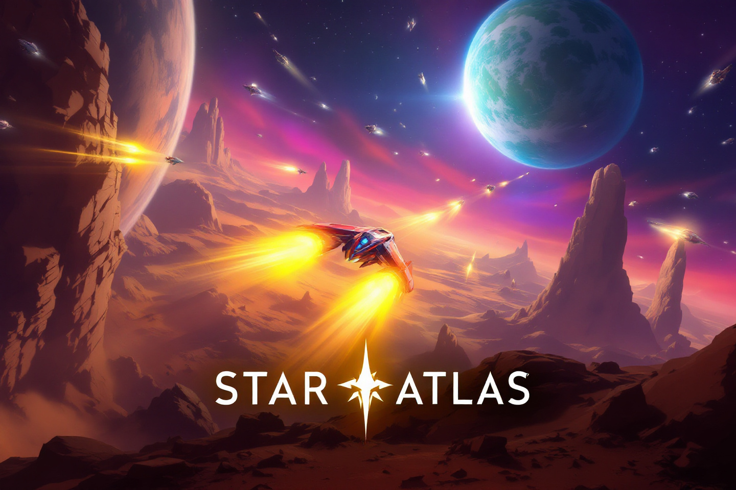 Solana Blockchain’s Star Atlas MMO Targets 2025 Launch Post-FTX Collapse