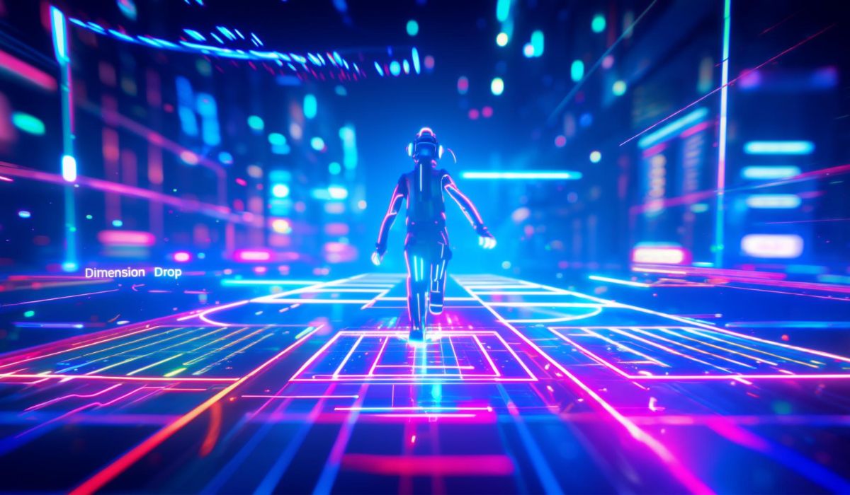 Dimension Drop VR, A Dual-Reality Adventure With Rhythm and Puzzle Gameplay