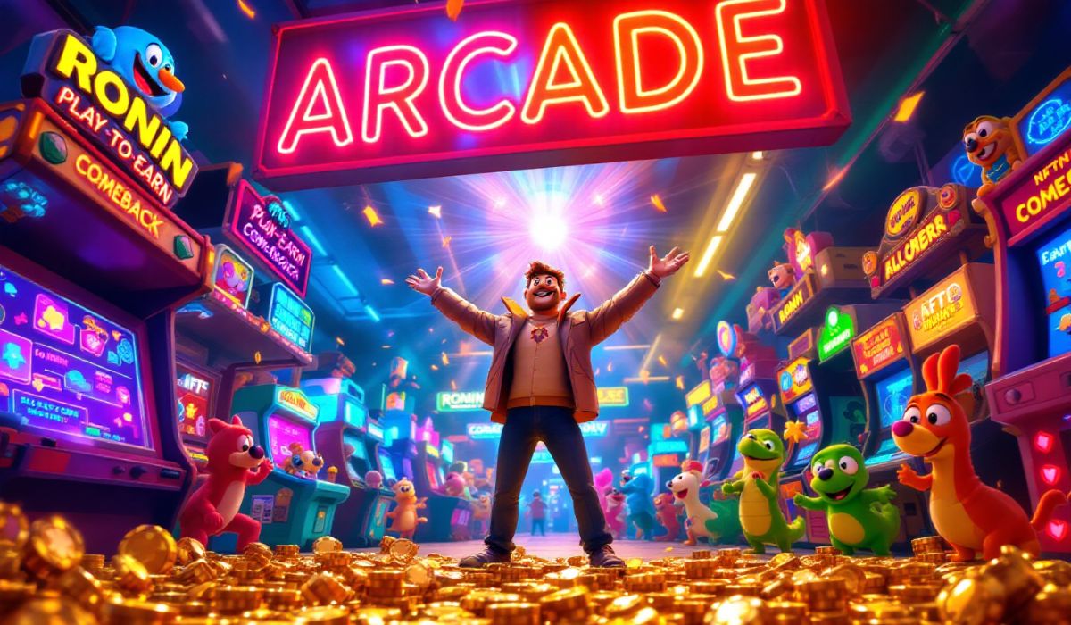 Ronin Arcade Ignites Play-to-Earn Comeback with 100K RON Rewards and NFT Prizes